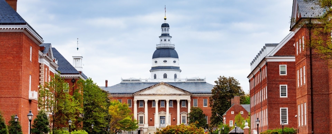 Picture of Maryland State House in Annapolis